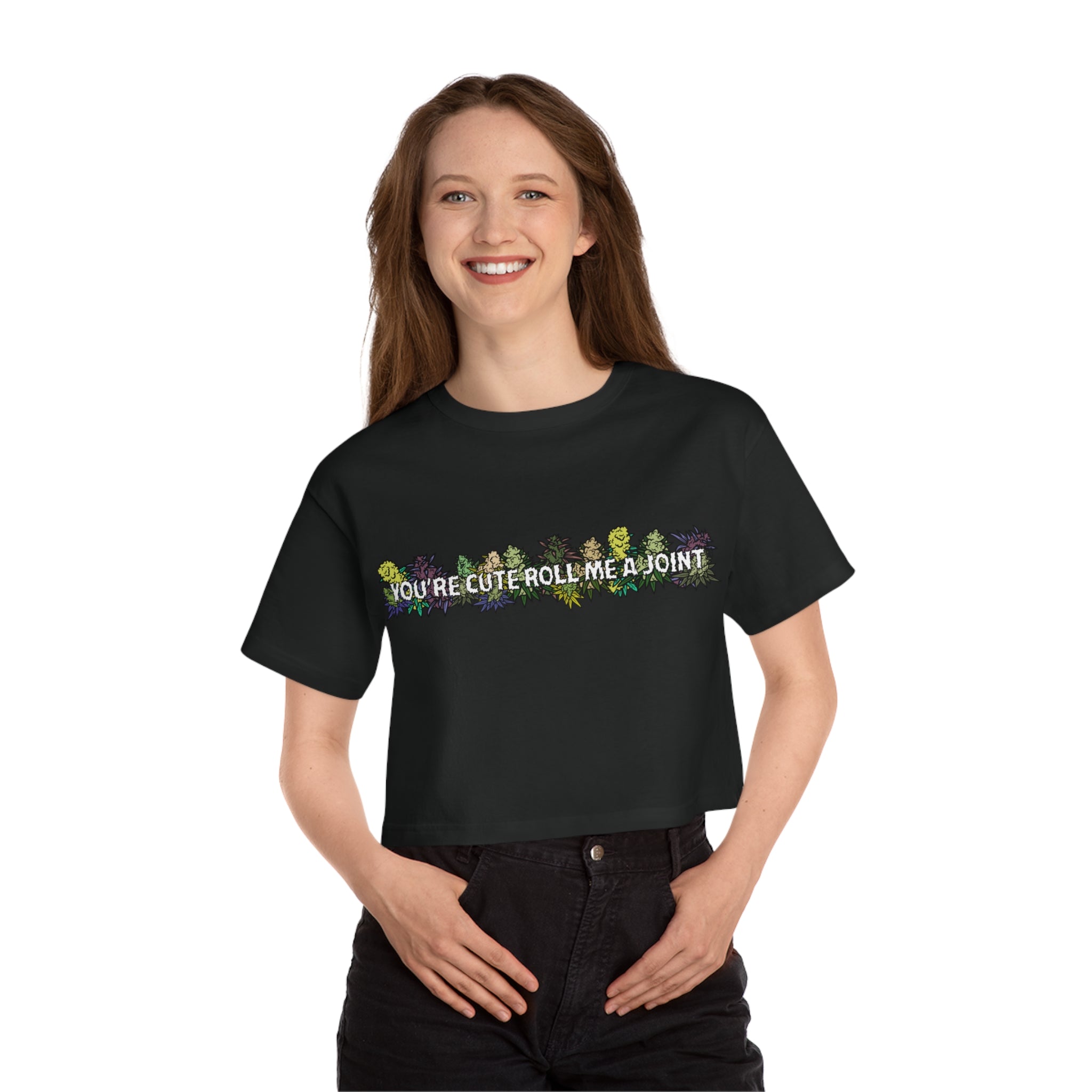 Roll Me A Joint Crop Top