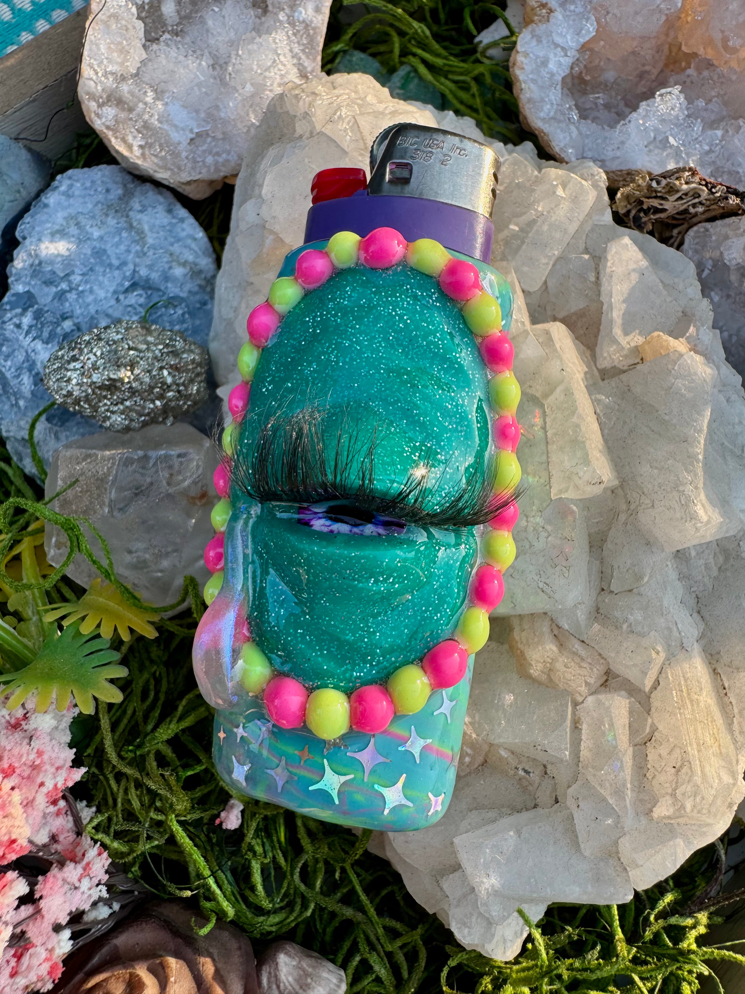 Cotton Candy Cry Baby Lighter Sleeve