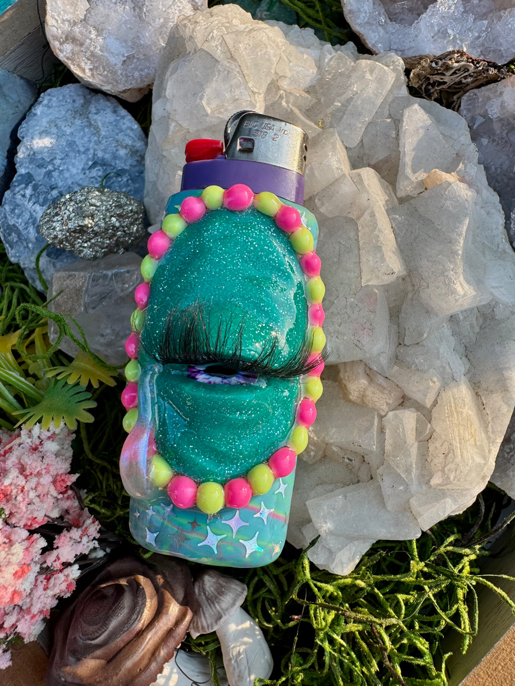 Cotton Candy Cry Baby Lighter Sleeve