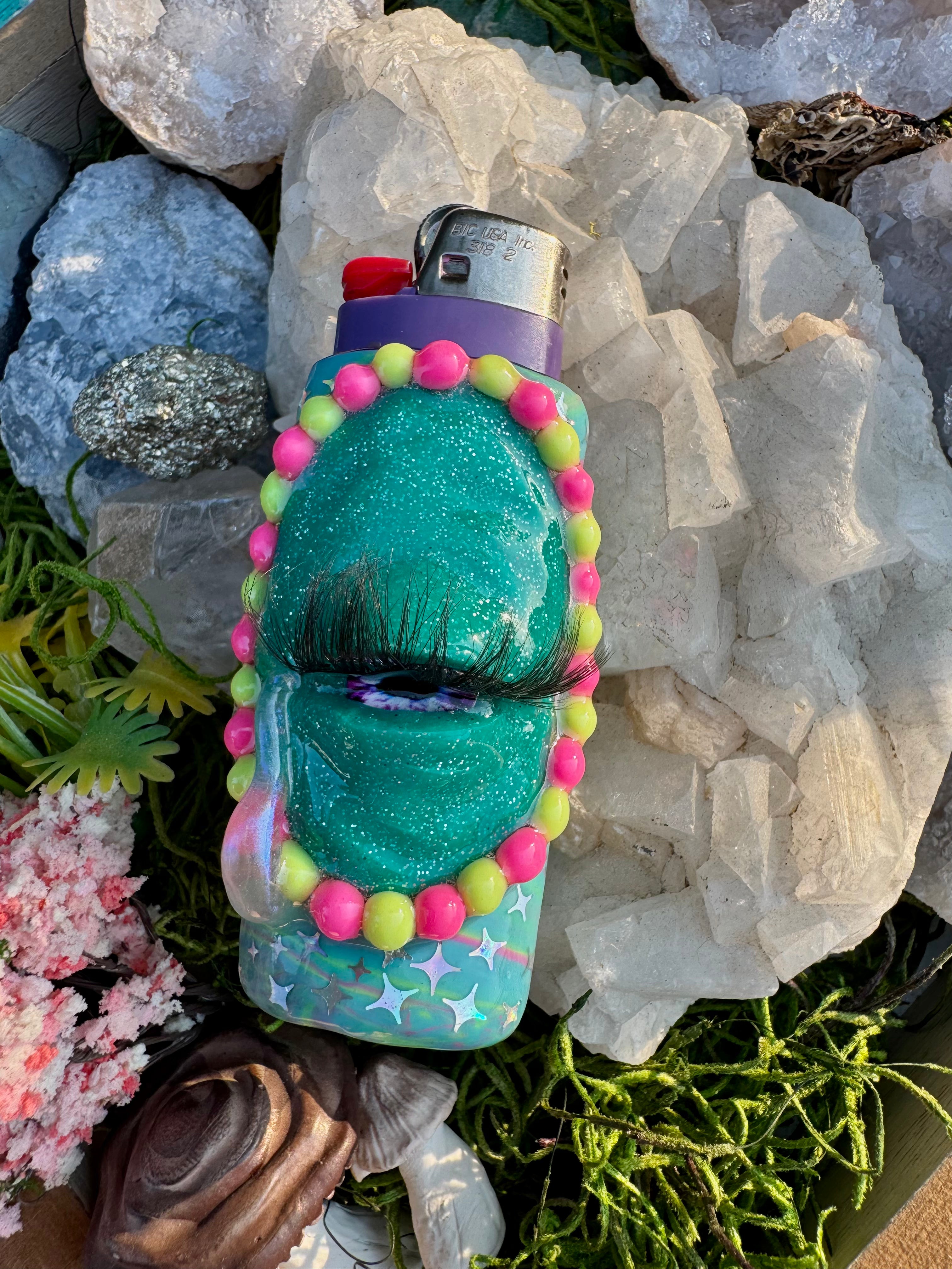 Cotton Candy Cry Baby Lighter Sleeve