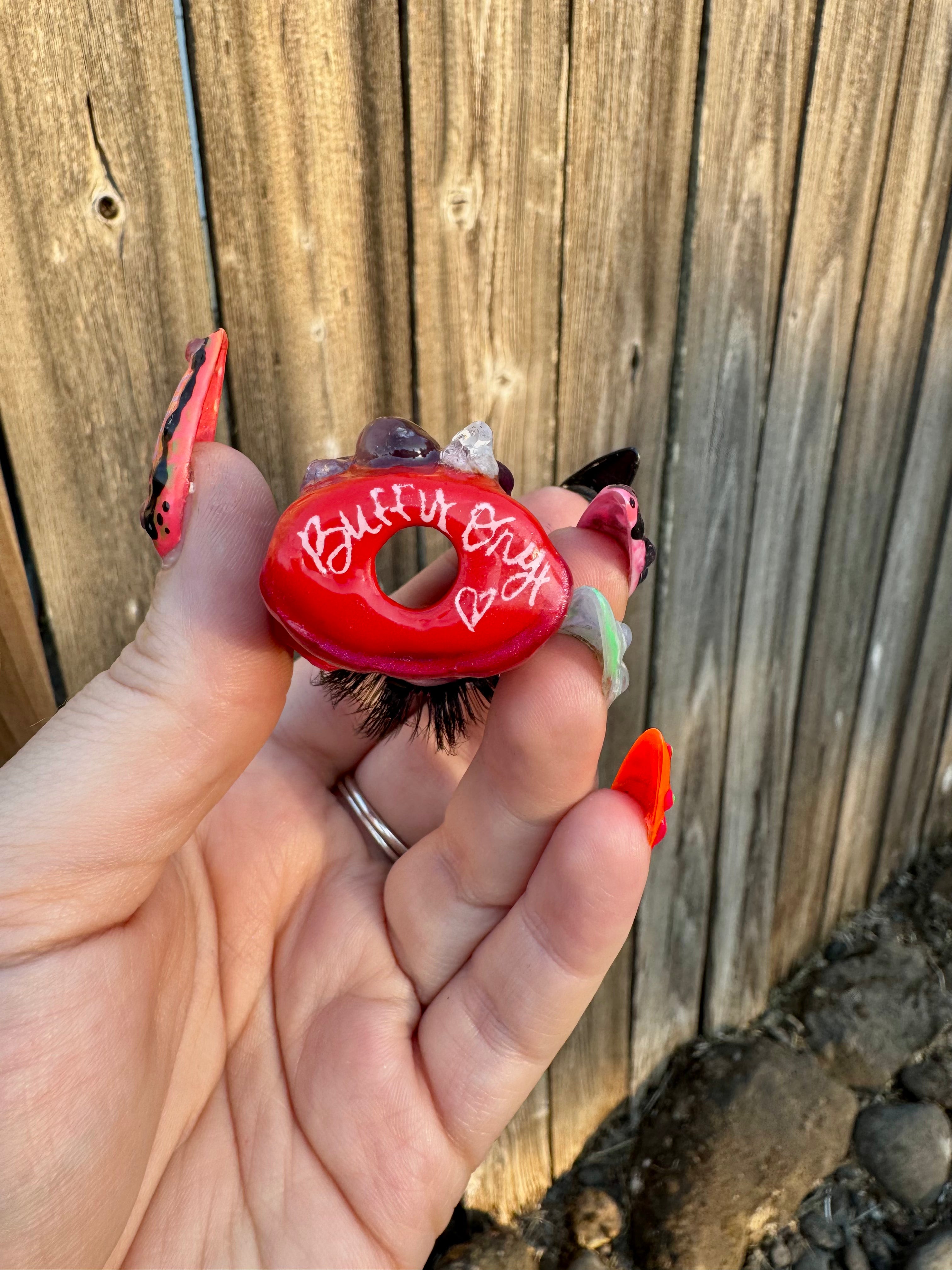 Red Crystal Siren Lighter Sleeve