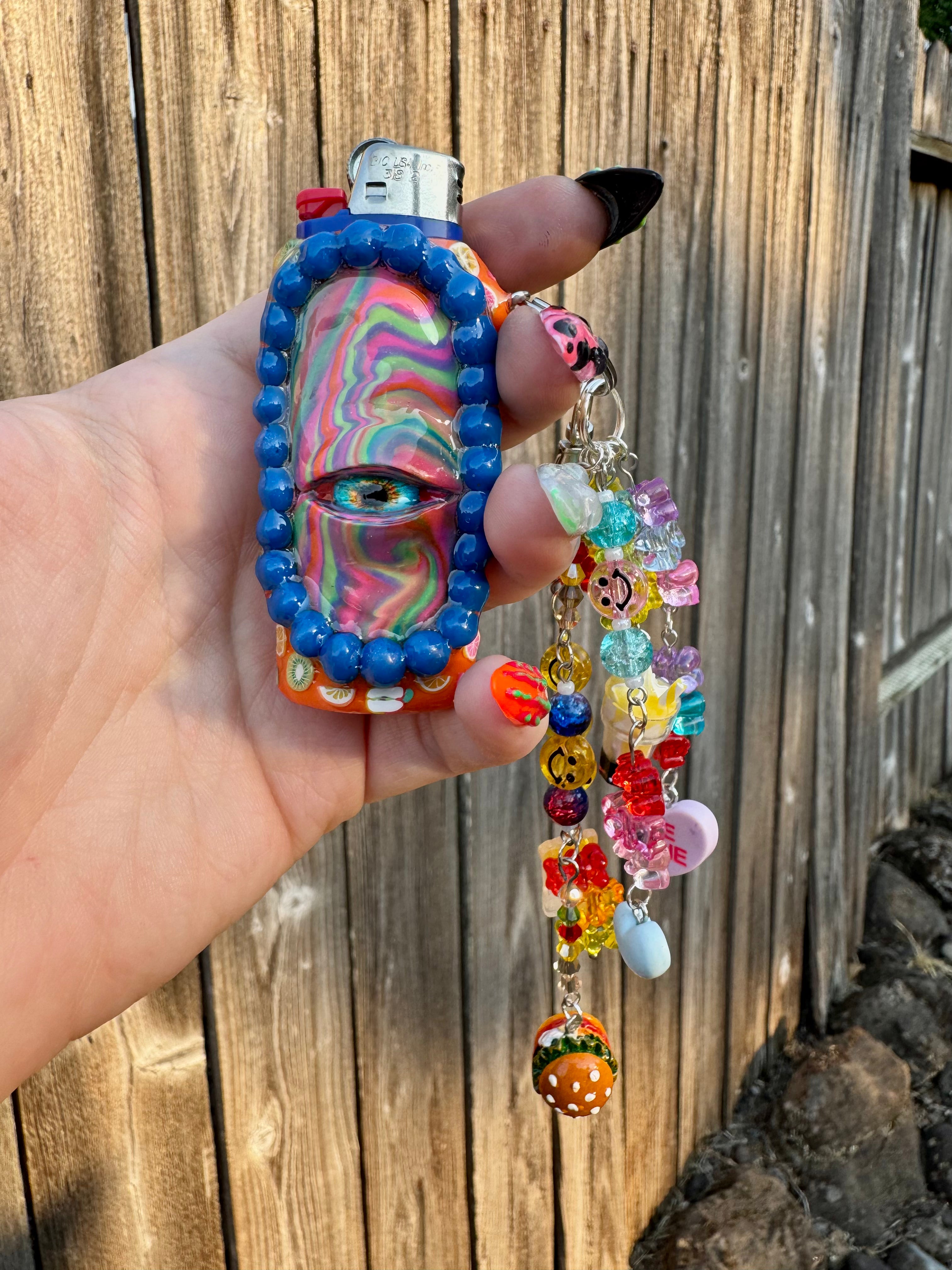 SNACKS Lighter Sleeve Bag Charm