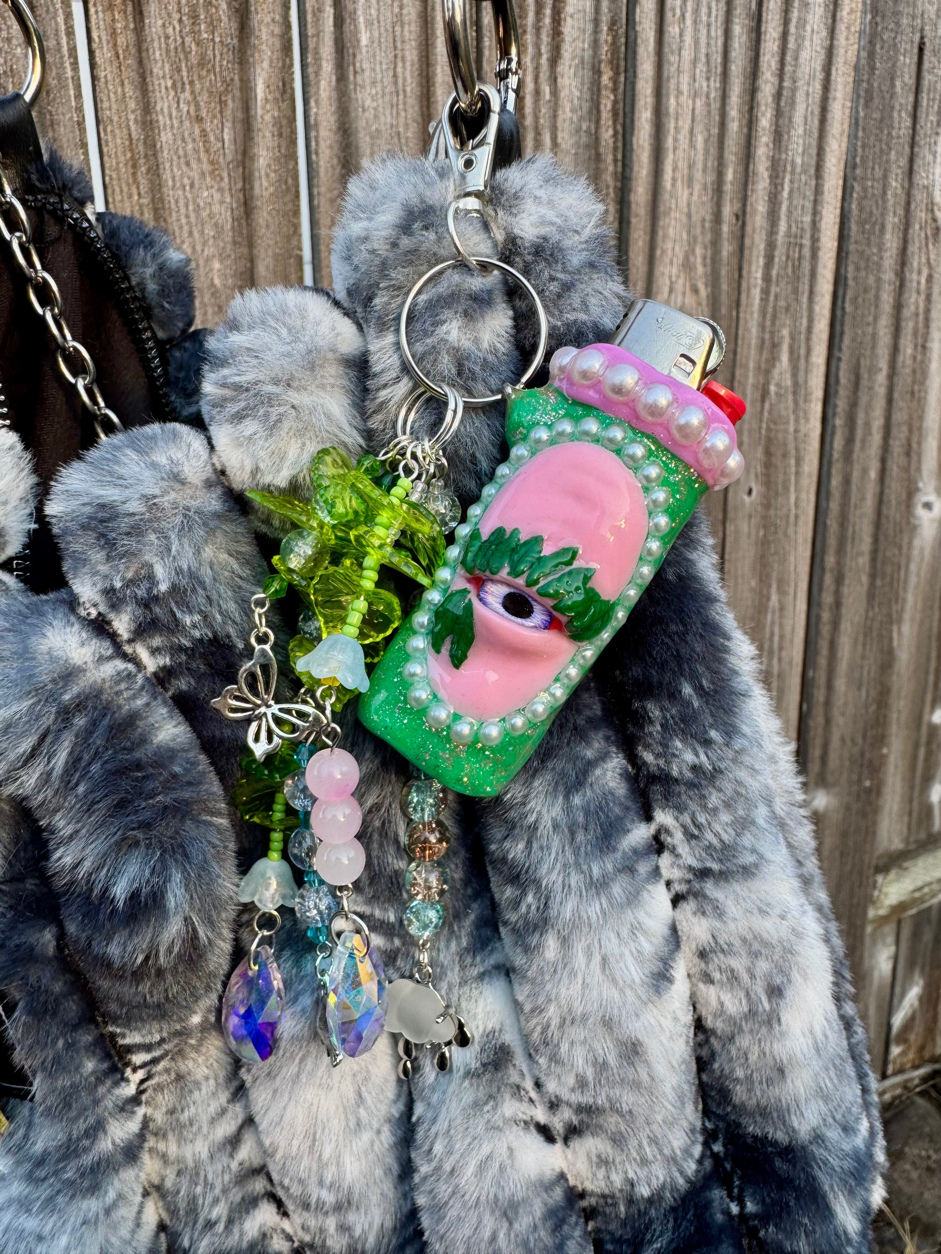 Fairy Eye Lighter Sleeve Bag Charm